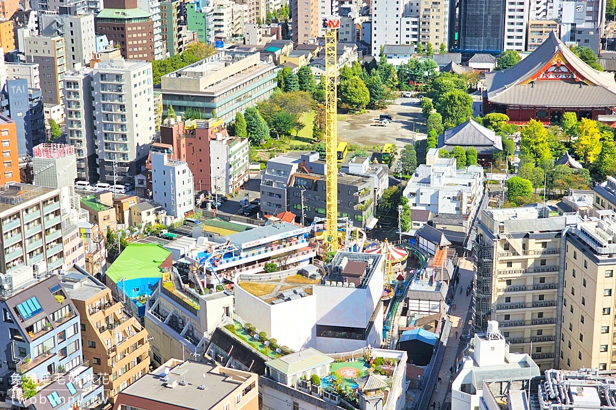 東京美食「淺草豪景飯店」Ice House下午茶～望著晴空塔無敵美景享用精緻點心｜線上預約 @兔兒毛毛姊妹花