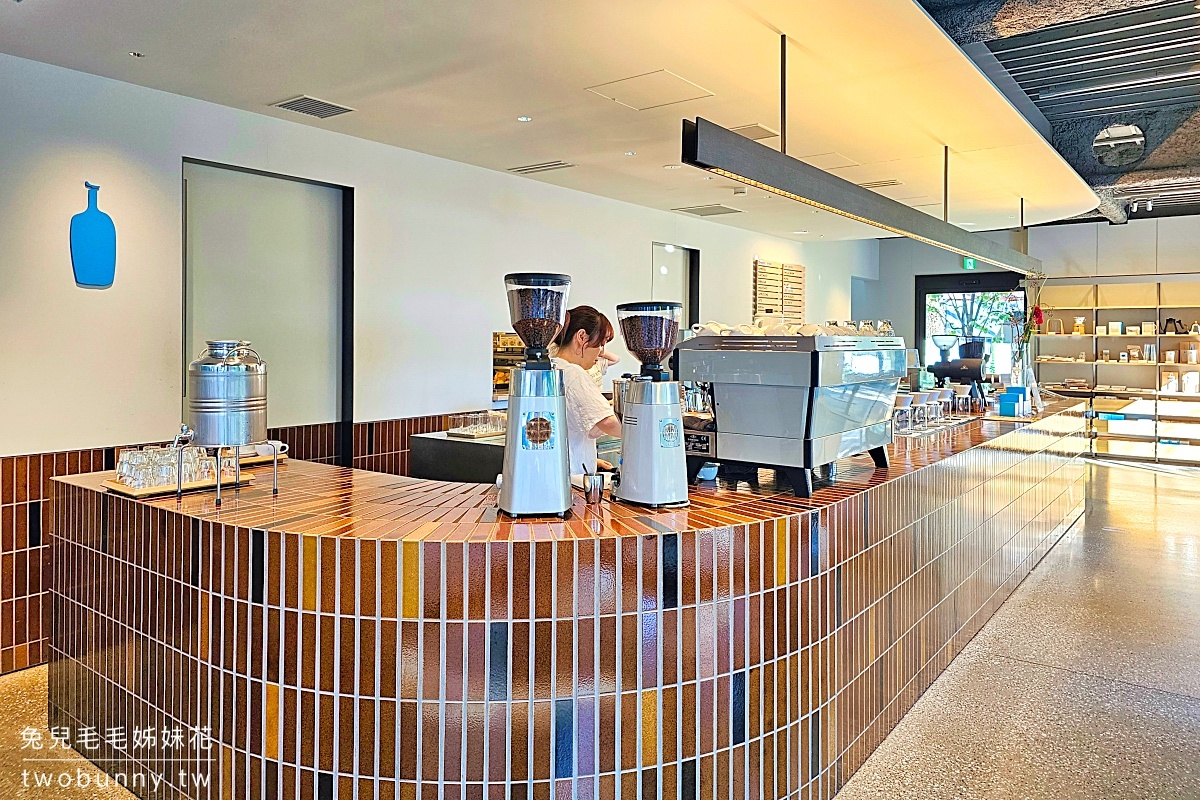 東京美食「藍瓶咖啡澀谷店」東京Blue Bottle首間公園店～早午餐、手沖咖啡、林蔭美景全包 @兔兒毛毛姊妹花