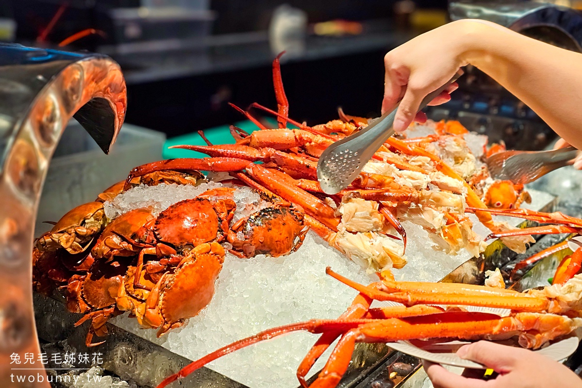 台北吃到飽【島語自助餐廳】台北漢來大飯店 Buffet 必吃菜色、訂位方式攻略 @兔兒毛毛姊妹花