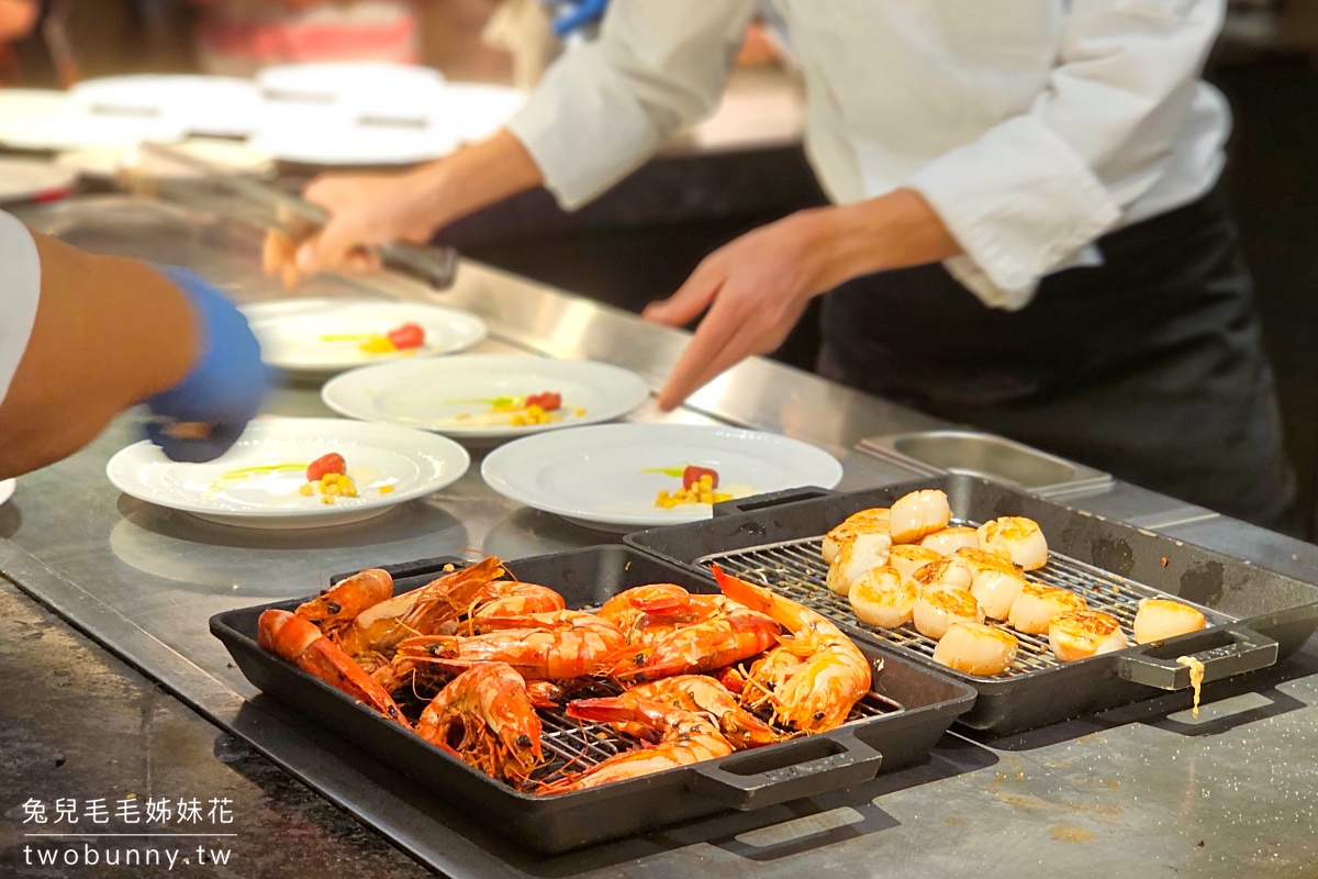 台北吃到飽【島語自助餐廳】台北漢來大飯店 Buffet 必吃菜色、訂位方式攻略 @兔兒毛毛姊妹花