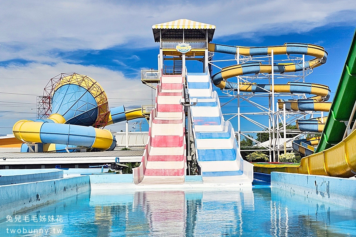 宿霧景點》WaterWorld Cebu｜10條急速滑水道、漂漂河、人造浪～最嗨宿霧水上樂園 @兔兒毛毛姊妹花