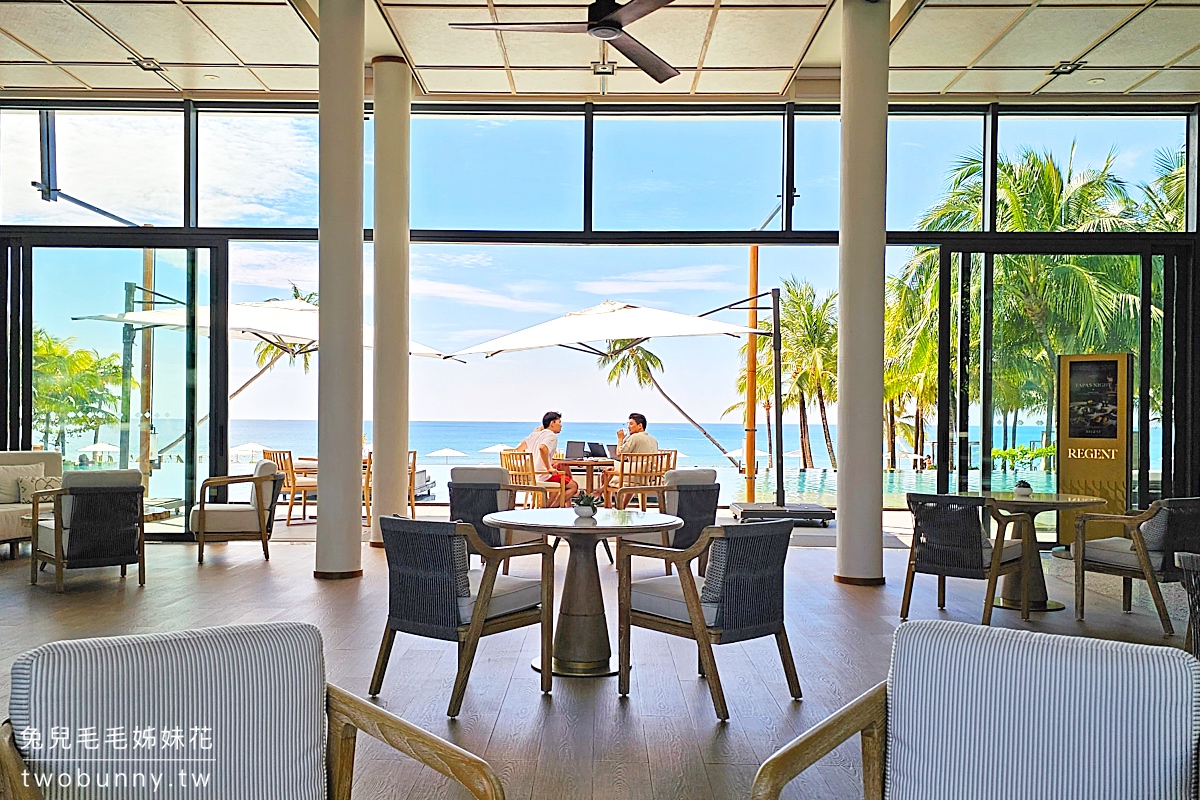 富國島美食【Ocean Club】富國島麗晶酒店 Regent Phu Quoc 無敵海景餐廳、地中海料理 @兔兒毛毛姊妹花