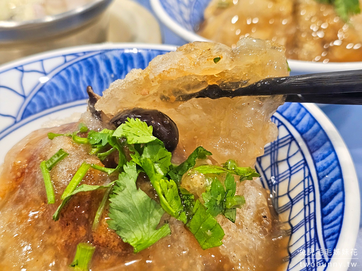 彰化員林美食【酥皮肉圓宗】員林第一市場美食，評價4.4顆星脆皮肉圓好好吃 @兔兒毛毛姊妹花