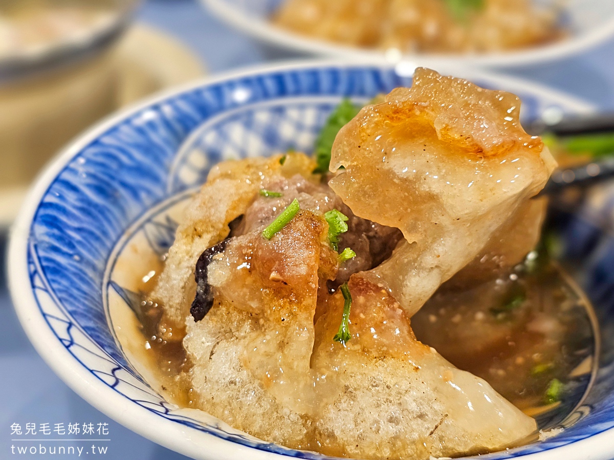 彰化員林美食【酥皮肉圓宗】員林第一市場美食，評價4.4顆星脆皮肉圓好好吃 @兔兒毛毛姊妹花