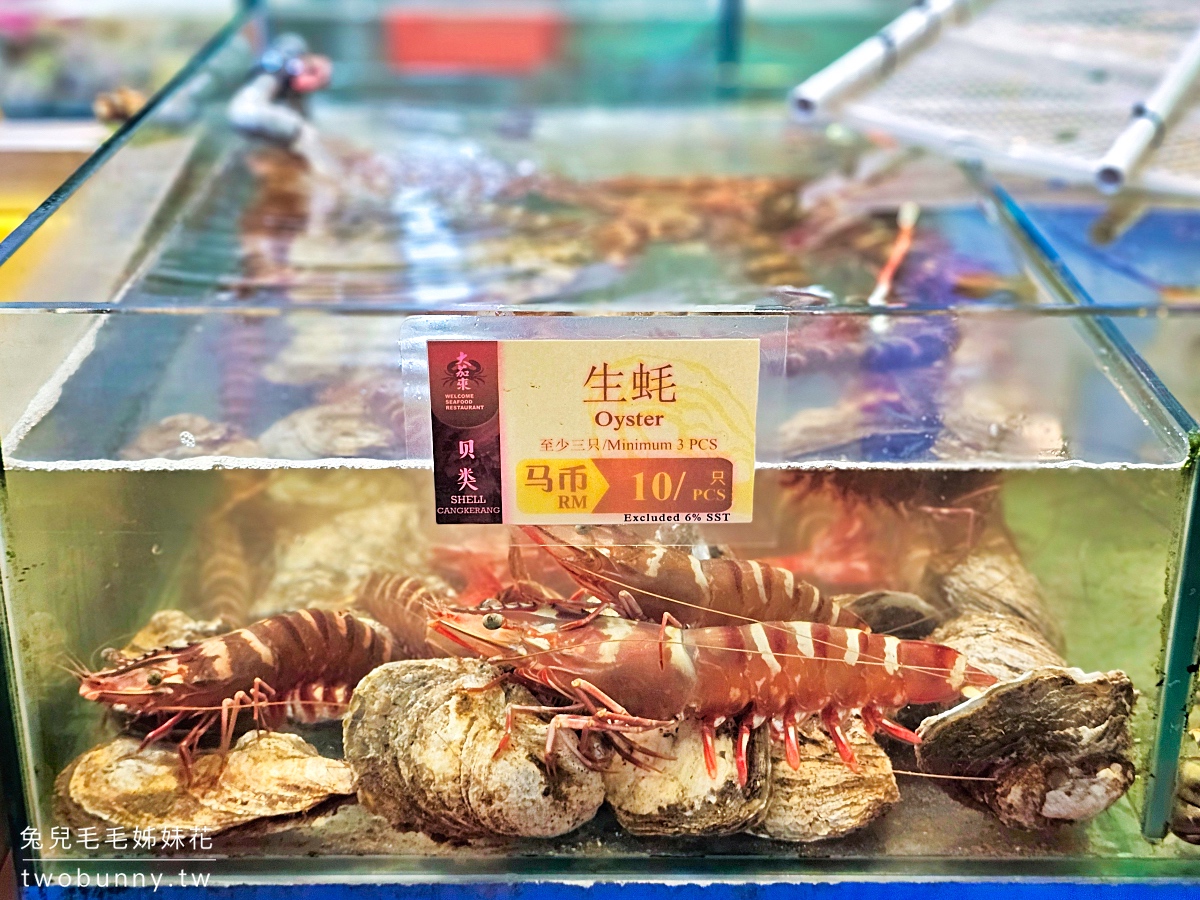 沙巴美食【大茄來海鮮餐廳】每天晚上席開百桌超狂海鮮餐廳，巨無霸老虎蝦必點 @兔兒毛毛姊妹花