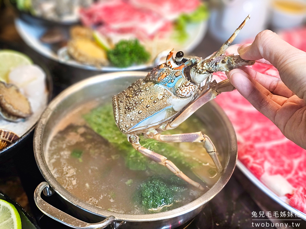 丰明殿圓山店｜圓山花博最強涮涮鍋，和牛龍蝦頂級食材，飲料冰品無限供應｜台北火鍋 @兔兒毛毛姊妹花