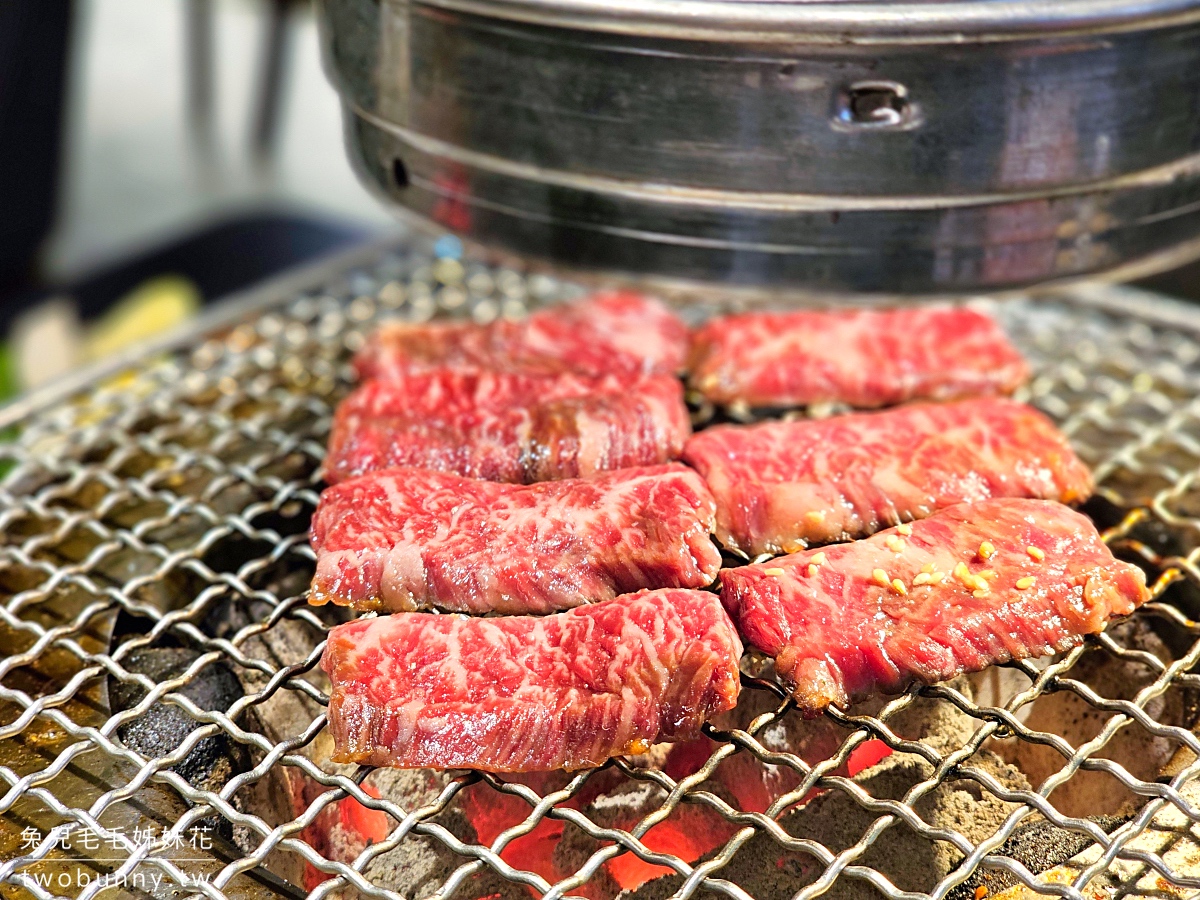 發肉燒肉餐酒 敦化一店｜台北燒肉～捷運小巨蛋站桌邊代烤和牛燒肉，適合約會慶生 @兔兒毛毛姊妹花