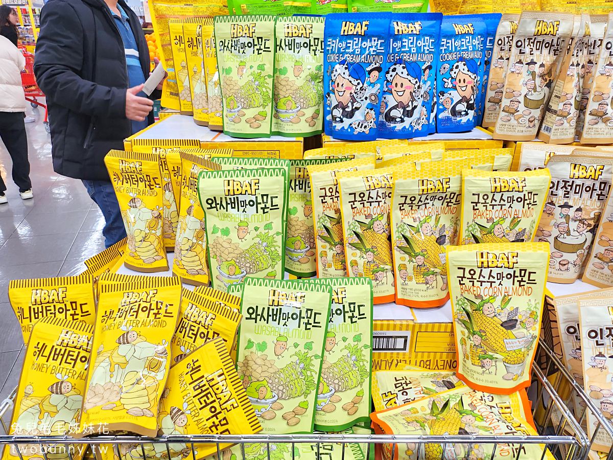 韓國樂天超市 LOTTE MART 必買零食、伴手禮推薦，退稅方式教學｜釜山樂天 Outlet 超市 @兔兒毛毛姊妹花