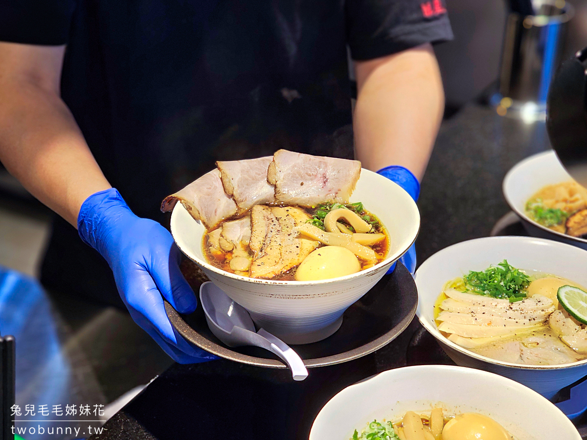 麵屋長樂｜公館最受台大學生歡迎的日系拉麵店，濃郁豚骨、清爽雞湯都美味，火焰叉燒飯也必點 @兔兒毛毛姊妹花