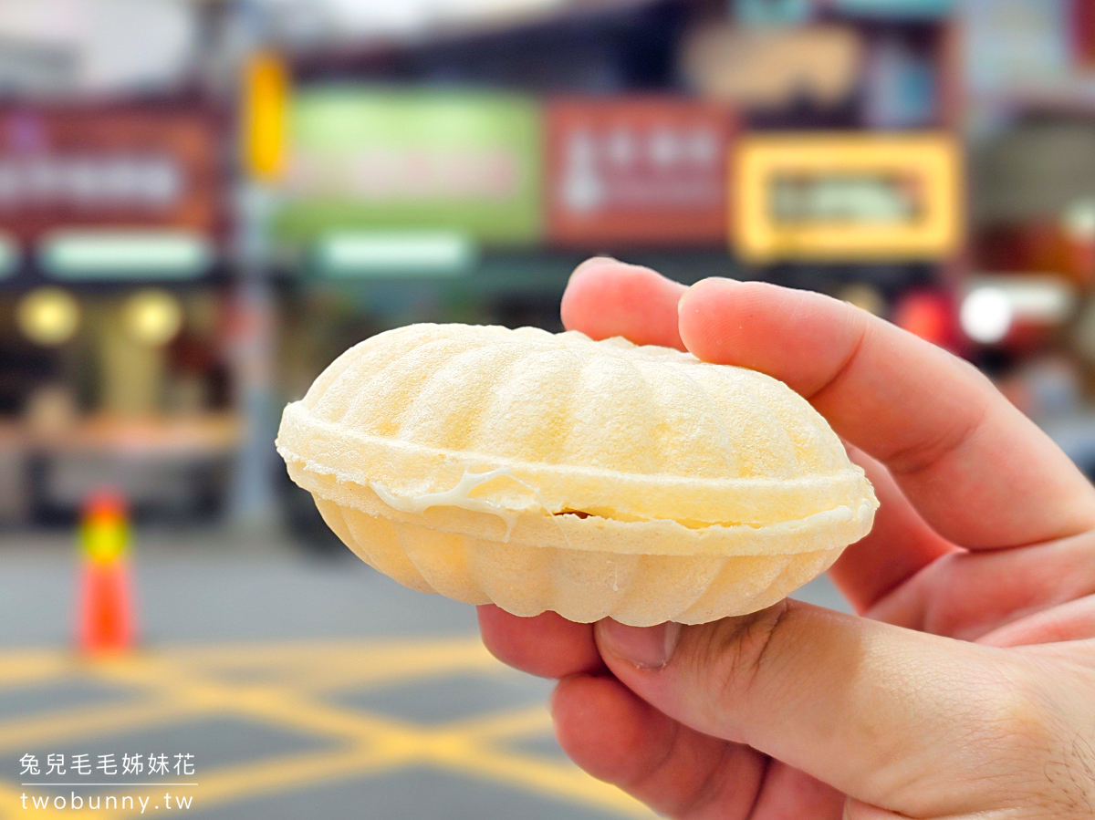 桂紅茯苓糕麥芽糖｜新竹城隍廟必吃美食，女神 Hebe 也愛的白色麥芽餅 @兔兒毛毛姊妹花