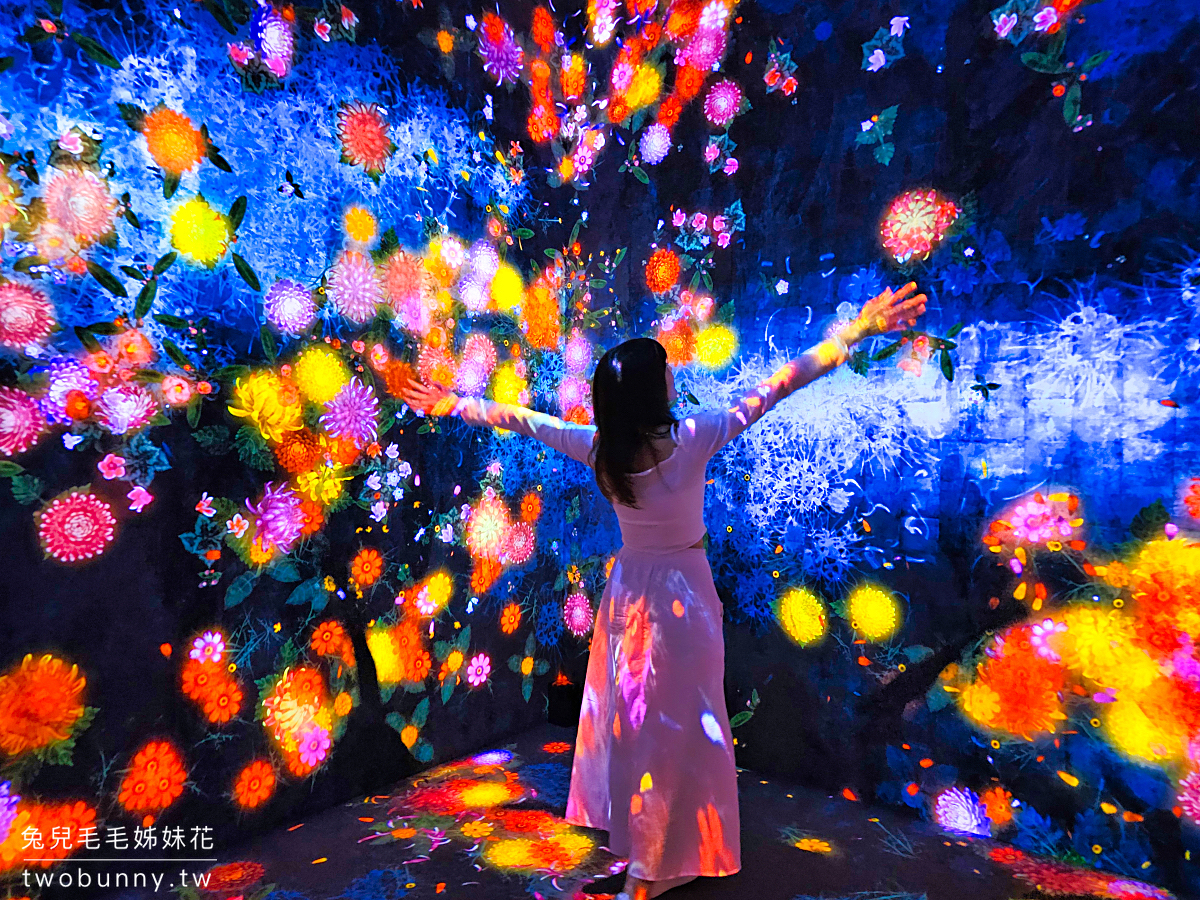 teamLab 無界：森大廈數字藝術美術館｜全新東京室內景點，麻布台 Hills 最夢幻美拍聖地 @兔兒毛毛姊妹花