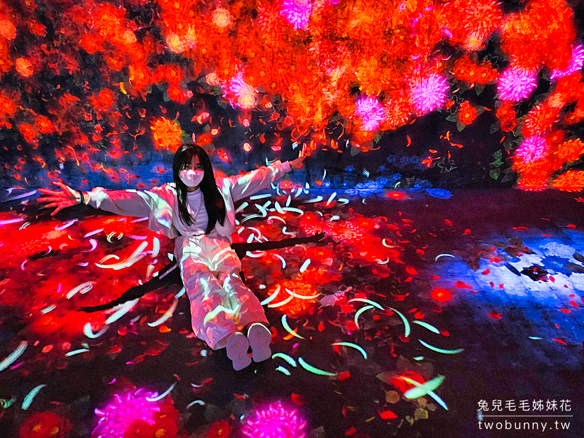 teamLab 無界：森大廈數字藝術美術館｜全新東京室內景點，麻布台 Hills 最夢幻美拍聖地 @兔兒毛毛姊妹花