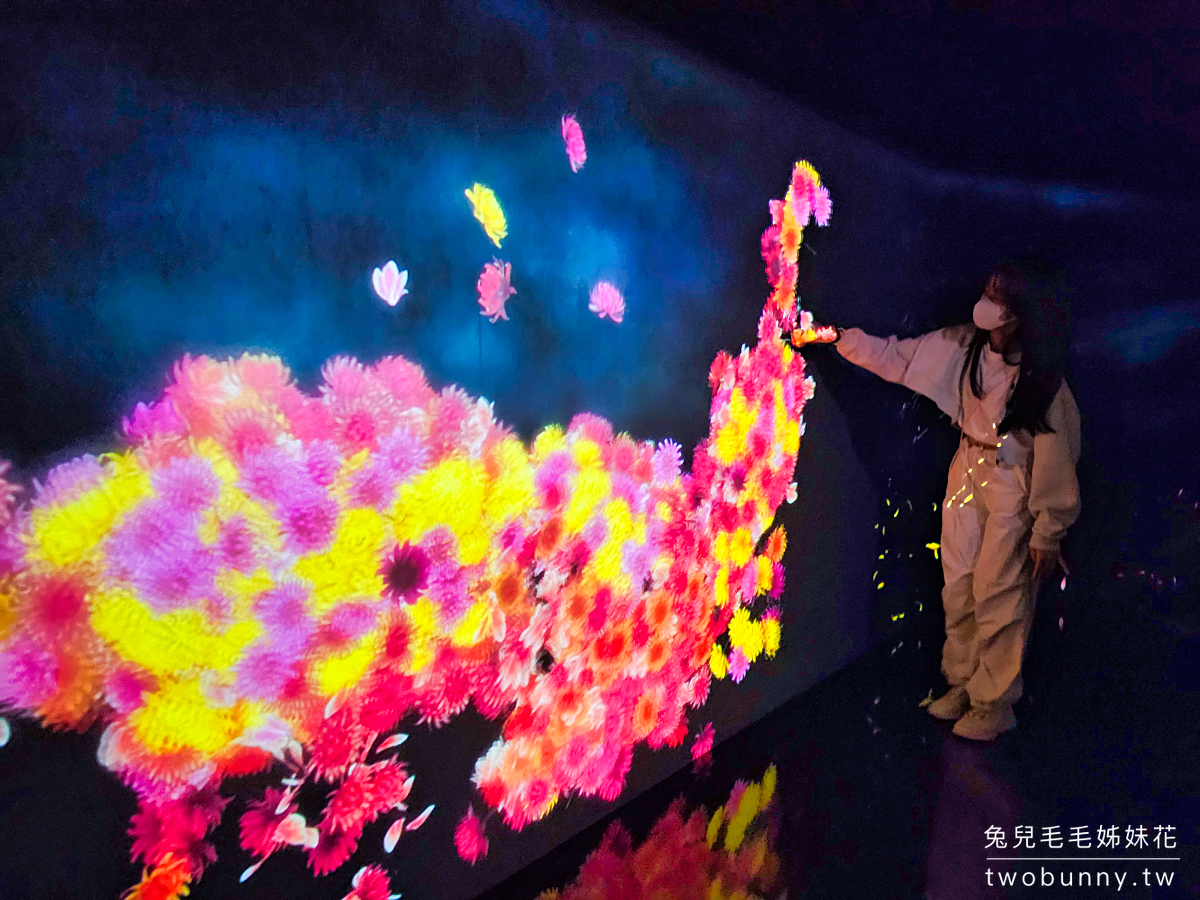 teamLab 無界：森大廈數字藝術美術館｜全新東京室內景點，麻布台 Hills 最夢幻美拍聖地 @兔兒毛毛姊妹花