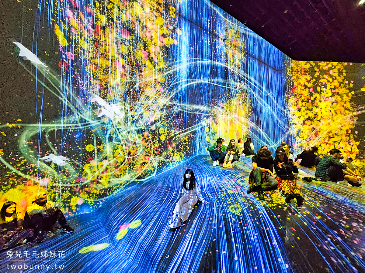 teamLab 無界：森大廈數字藝術美術館｜全新東京室內景點，麻布台 Hills 最夢幻美拍聖地 @兔兒毛毛姊妹花