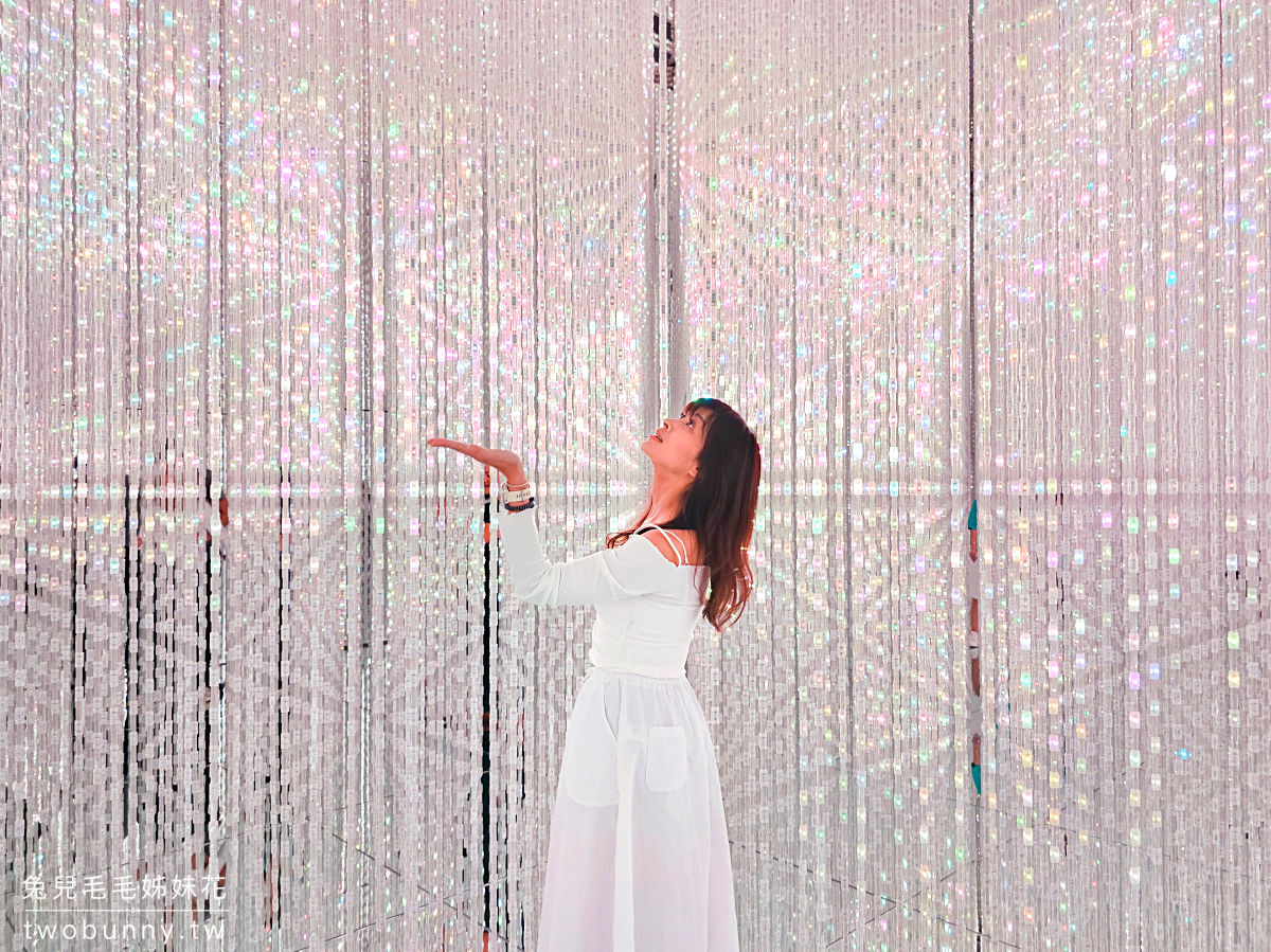 東京室內景點「teamLab 無界：森大廈數字藝術美術館」麻布台 Hills 最夢幻美拍聖地 @兔兒毛毛姊妹花