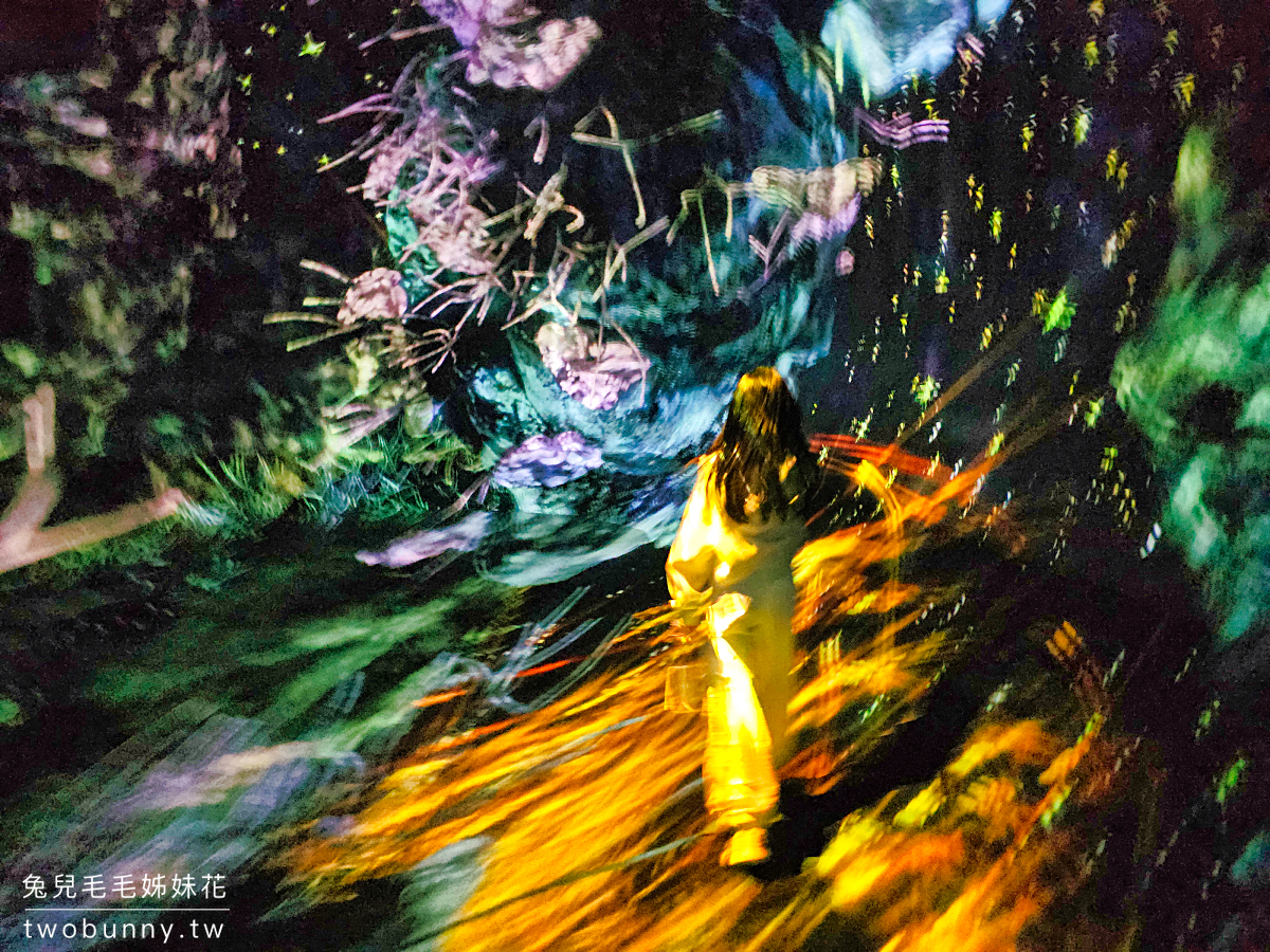 東京室內景點「teamLab 無界：森大廈數字藝術美術館」麻布台 Hills 最夢幻美拍聖地 @兔兒毛毛姊妹花