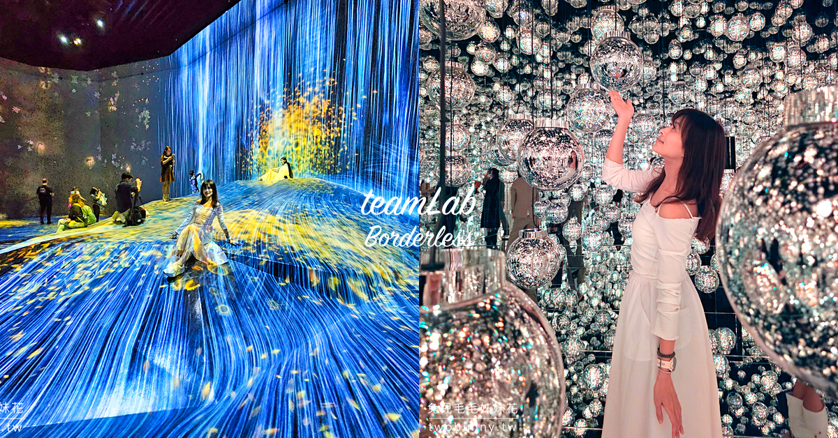 teamLab 共創！未來園｜免飛日本，2024 台北 teamLab 互動藝術展時間地點 優惠門票攻略 @兔兒毛毛姊妹花