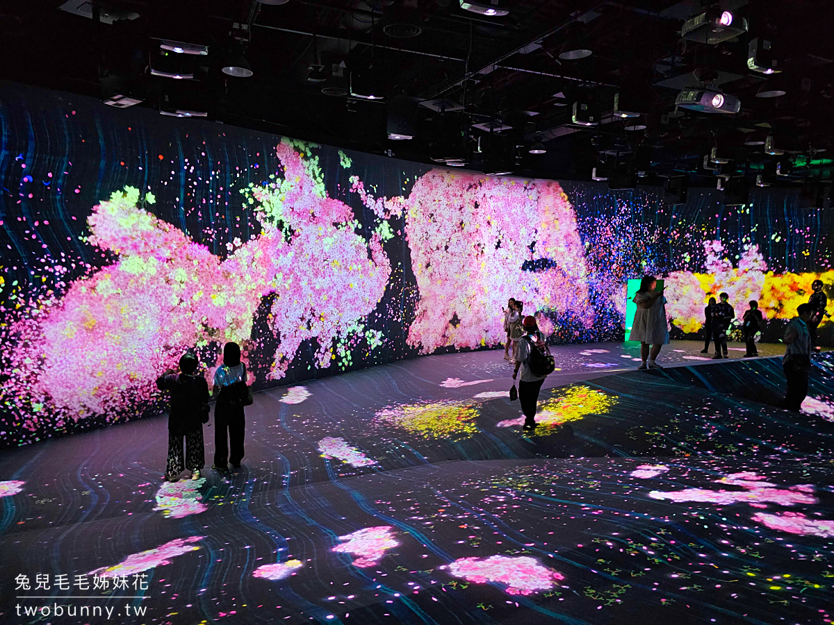 teamLab 共創！未來園｜免飛日本，2024 台北 teamLab 互動藝術展時間地點 優惠門票攻略 @兔兒毛毛姊妹花