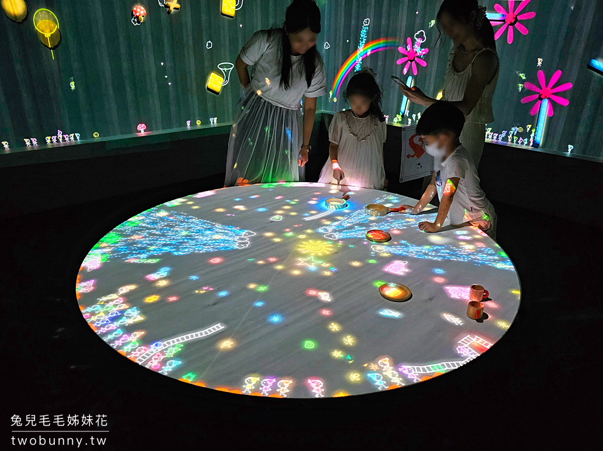 teamLab 共創！未來園｜免飛日本，2024 台北 teamLab 互動藝術展時間地點 優惠門票攻略 @兔兒毛毛姊妹花