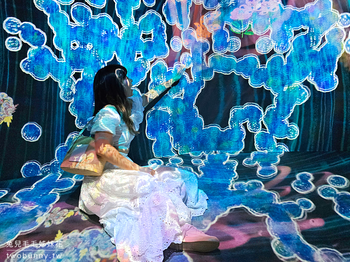 teamLab 共創！未來園｜免飛日本，2024 台北 teamLab 互動藝術展時間地點 優惠門票攻略 @兔兒毛毛姊妹花