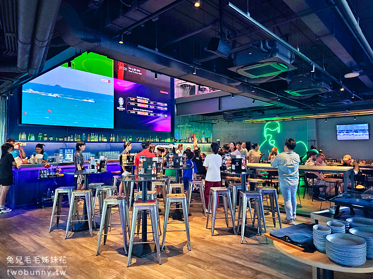 TOPGOLF Megacity～泰國曼谷最嗨高爾夫俱樂部，附設餐廳酒吧適合親子全家同樂 @兔兒毛毛姊妹花