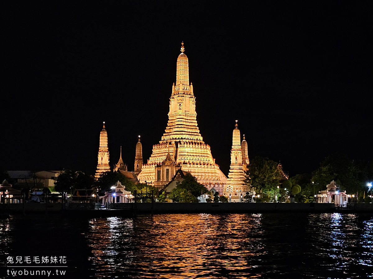 Viva Alangka Cruise｜泰國曼谷昭波耶河遊船晚餐 buffet 看夜景 LIVE表演，這裡上船免排隊 @兔兒毛毛姊妹花