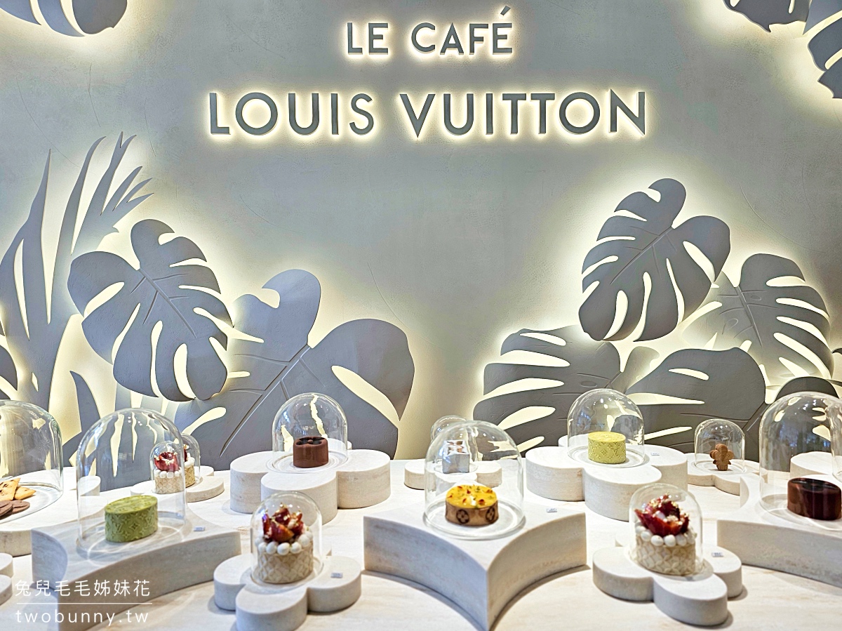 LV The Place Bangkok｜泰國曼谷 LV Cafe 排隊訂位攻略、logo 餐點推薦、免費展覽超好拍 @兔兒毛毛姊妹花