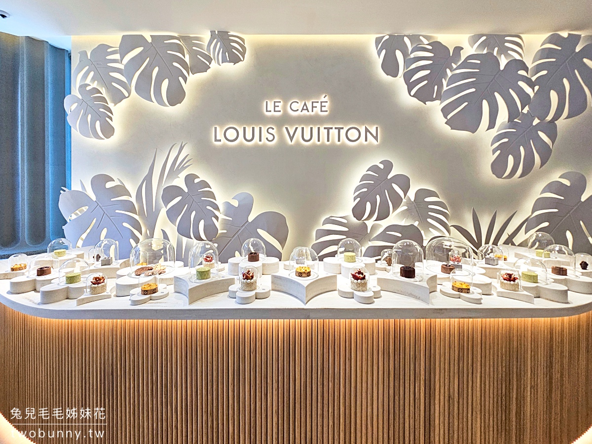 LV The Place Bangkok｜泰國曼谷 LV Cafe 排隊訂位攻略、logo 餐點推薦、免費展覽超好拍 @兔兒毛毛姊妹花