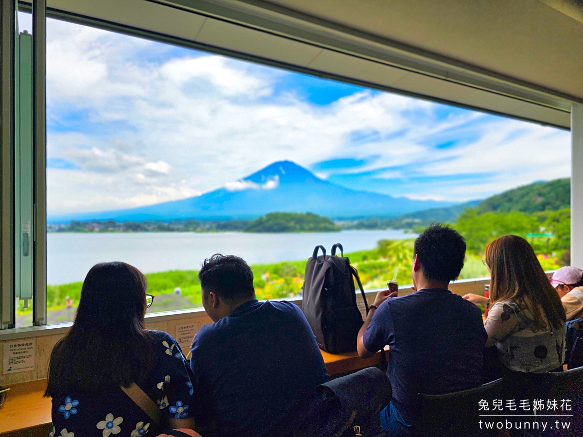 大石公園 河口湖自然生活館｜富士山美景搭配薰衣草、波波草太夢幻，還有無敵景觀咖啡廳 @兔兒毛毛姊妹花