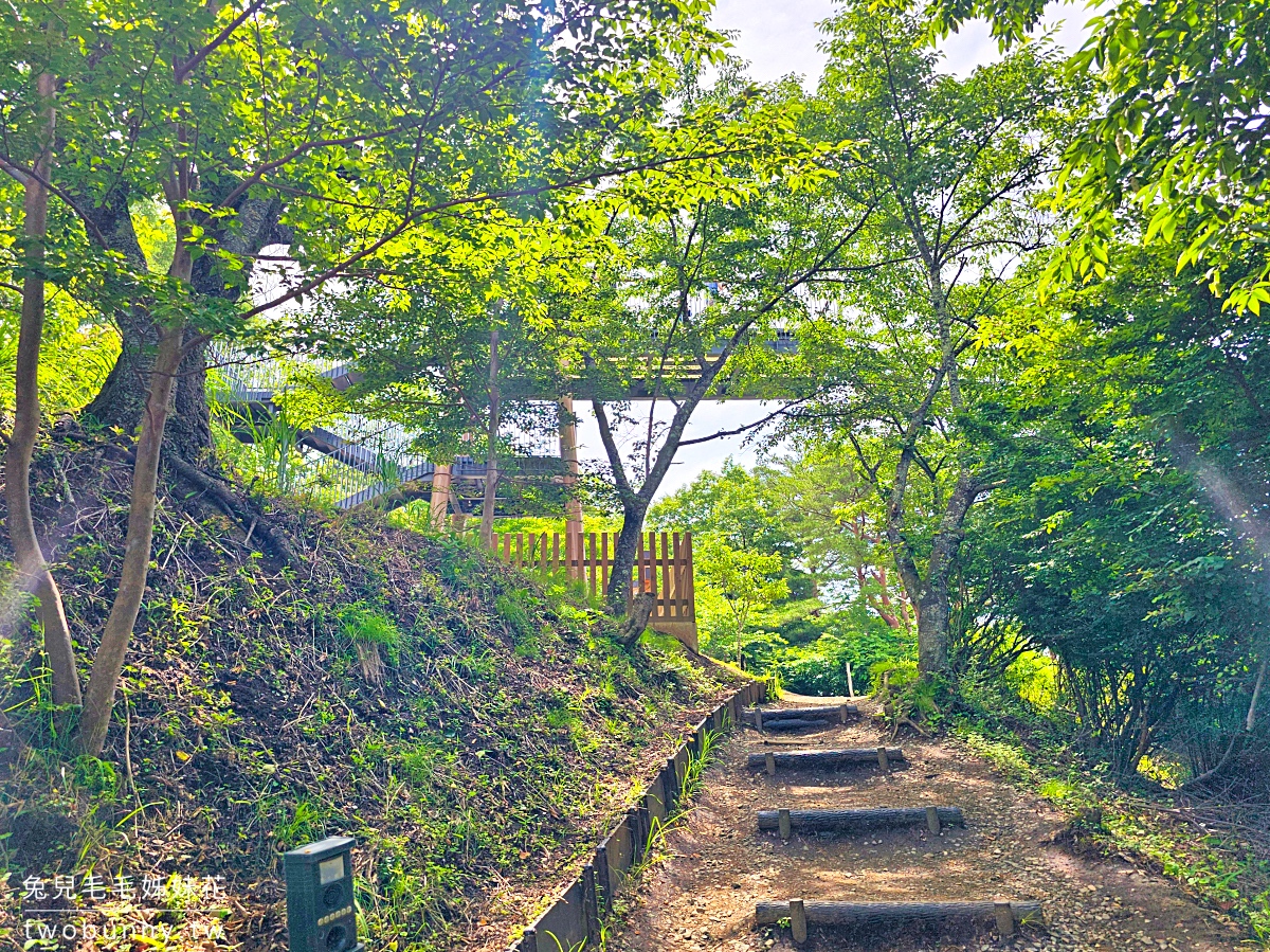 河口湖天上山公園｜搭乘河口湖全景纜車上山，邊盪鞦韆邊欣賞富士山絕景 @兔兒毛毛姊妹花