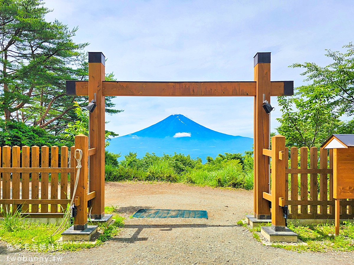 河口湖天上山公園｜搭乘河口湖全景纜車上山，邊盪鞦韆邊欣賞富士山絕景 @兔兒毛毛姊妹花