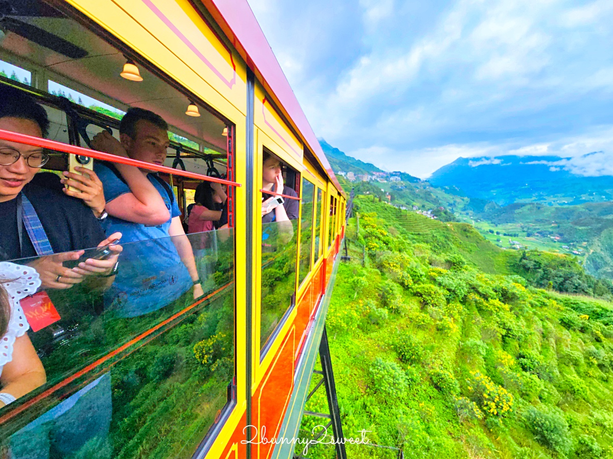 沙壩太陽世界番西邦傳奇｜搭乘芒花登山列車、番西邦傳奇纜車 20 分鐘輕鬆攻頂越南最高峰 @兔兒毛毛姊妹花