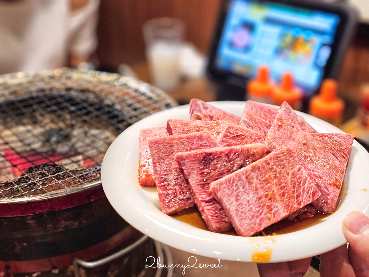 七輪燒肉牛繁 食べ放題｜日本連鎖燒肉店，日本國產黑毛和牛吃到飽｜富士急樂園美食 @兔兒毛毛姊妹花