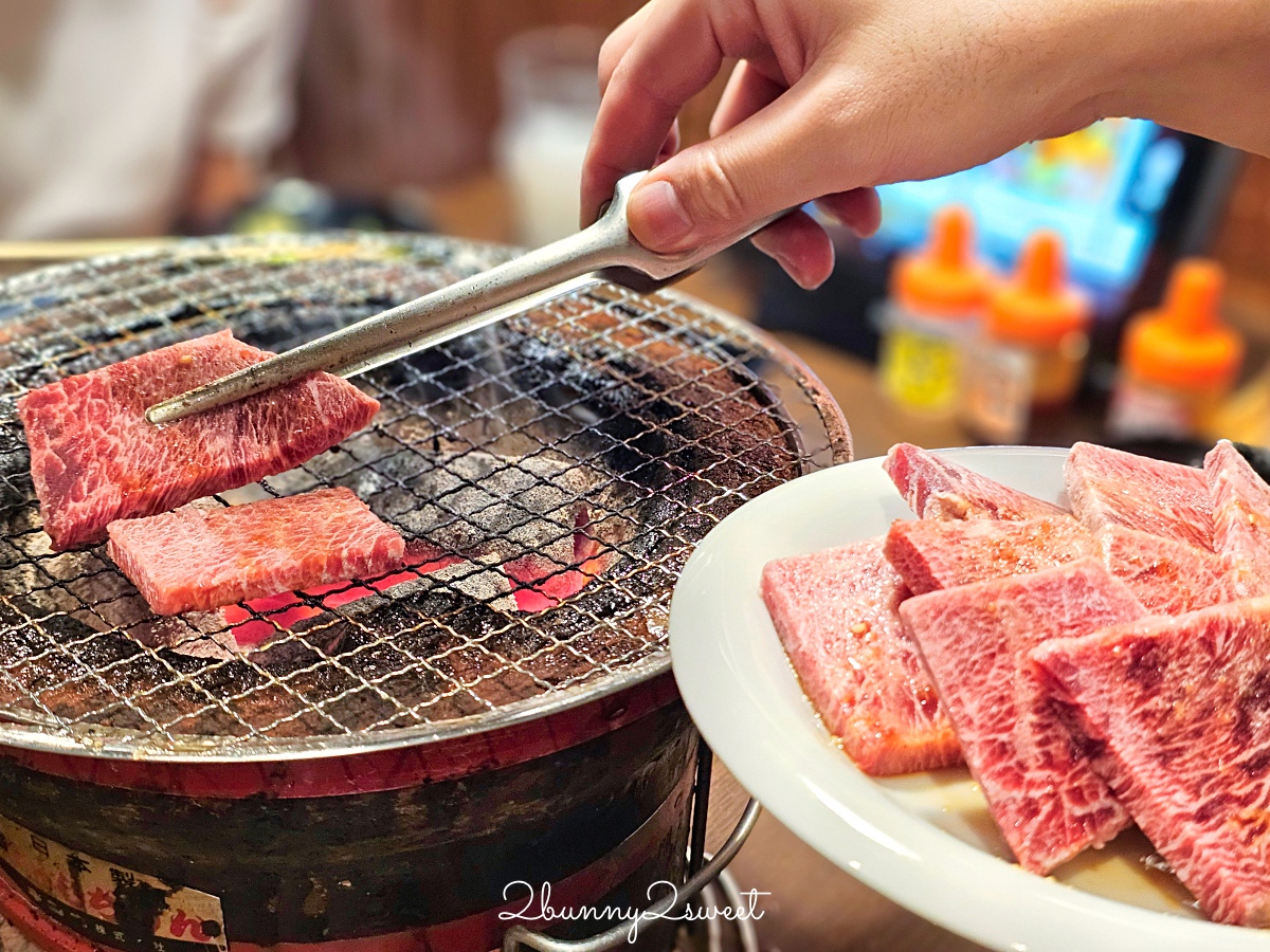 七輪燒肉牛繁 食べ放題｜日本連鎖燒肉店，日本國產黑毛和牛吃到飽｜富士急樂園美食 @兔兒毛毛姊妹花