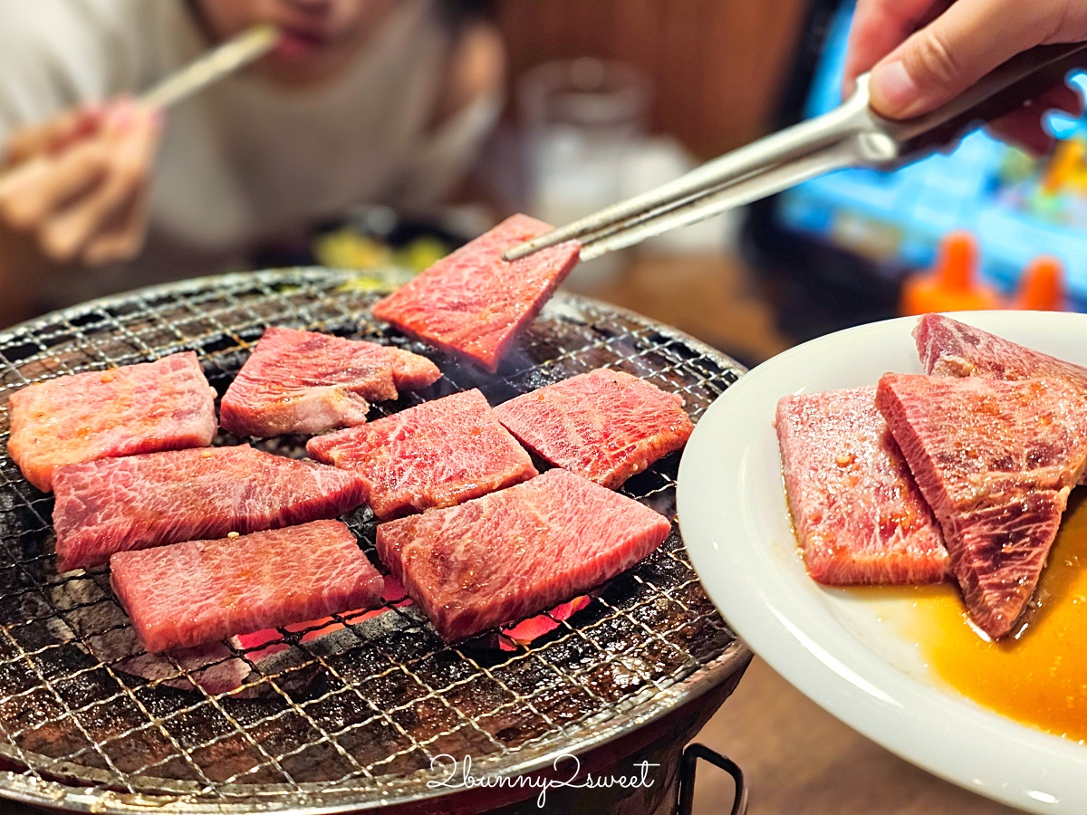 七輪燒肉牛繁 食べ放題｜日本連鎖燒肉店，日本國產黑毛和牛吃到飽｜富士急樂園美食 @兔兒毛毛姊妹花