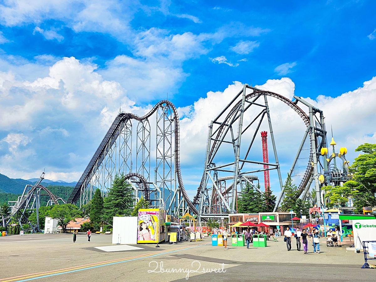 富士急樂園｜富士山下免門票絕叫系遊樂園~刺激雲霄飛車、最恐怖鬼屋、湯瑪士樂園 @兔兒毛毛姊妹花