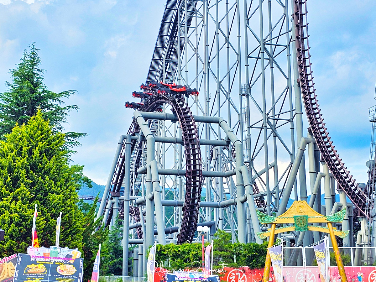 富士急樂園｜富士山下免門票絕叫系遊樂園~刺激雲霄飛車、最恐怖鬼屋、湯瑪士樂園 @兔兒毛毛姊妹花