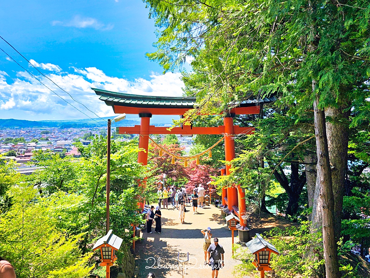 新倉山淺間公園｜河口湖必拍五重塔＋富士山無敵美景，富士山絕美賞櫻勝地 @兔兒毛毛姊妹花