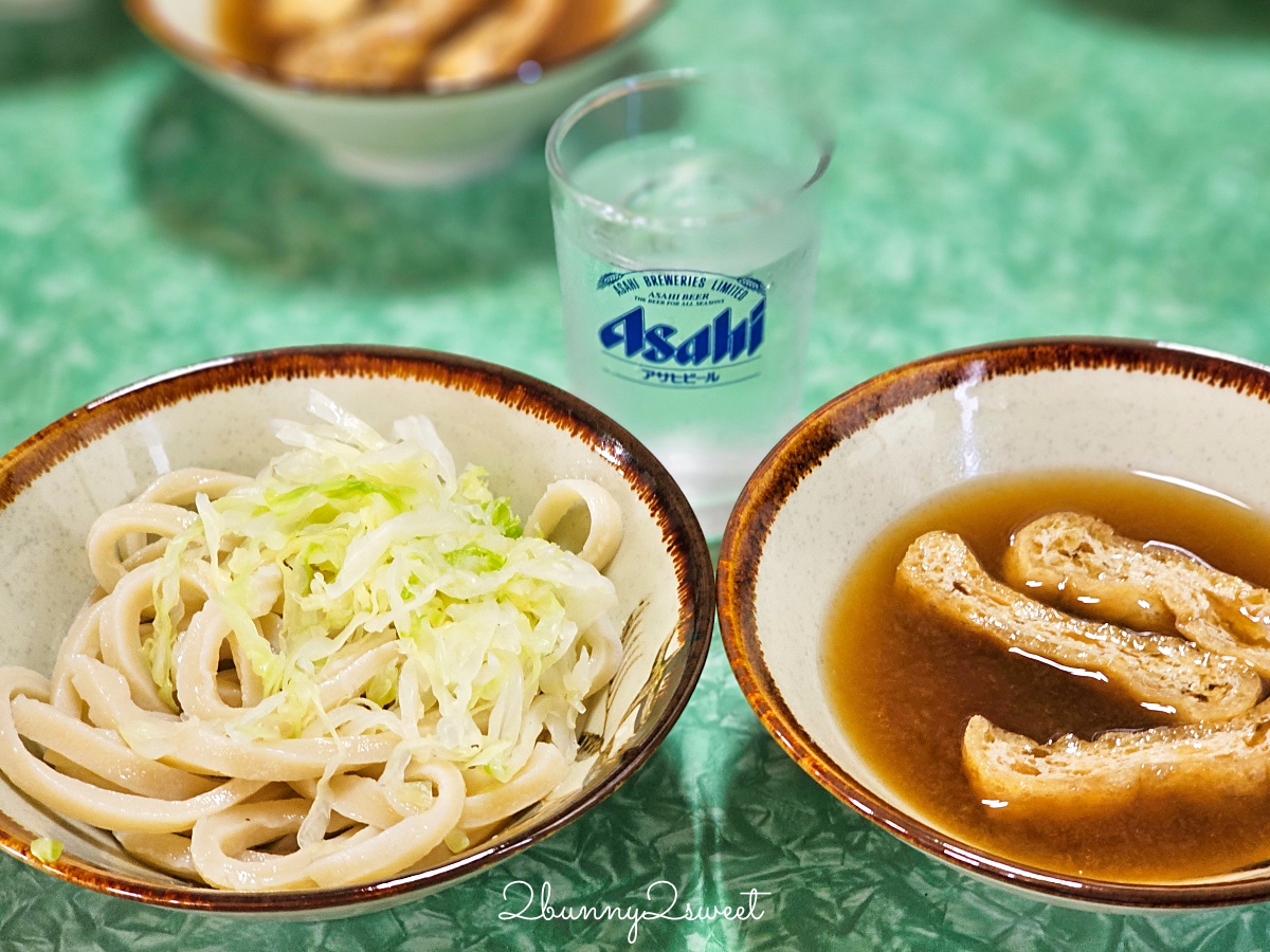 櫻井烏龍麵｜富士吉田本町商店街必吃鄉土美食，日本最硬吉田烏龍麵口感Q彈 便宜好吃 @兔兒毛毛姊妹花