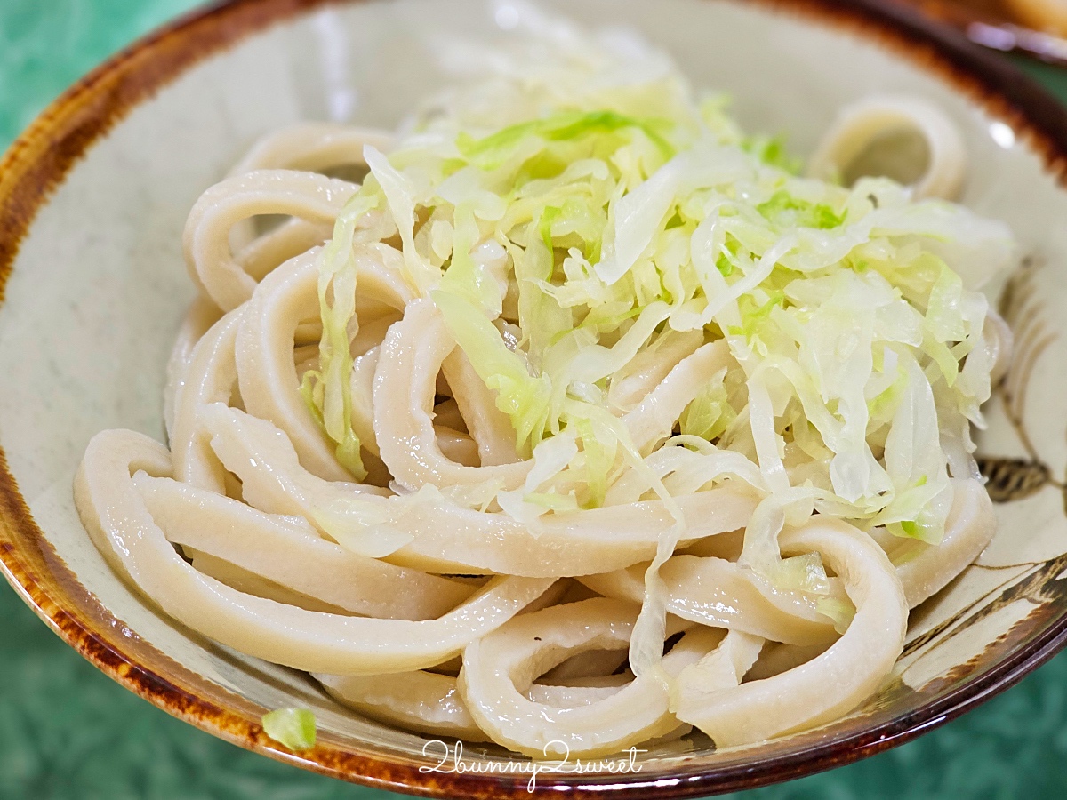 櫻井烏龍麵｜富士吉田本町商店街必吃鄉土美食，日本最硬吉田烏龍麵口感Q彈 便宜好吃 @兔兒毛毛姊妹花