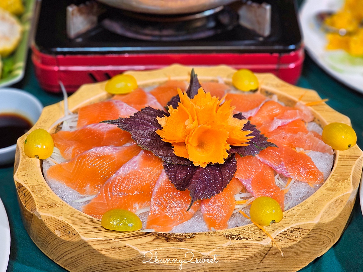 Red Dzao House｜北越沙壩必吃美食紅瑤族風味餐，鮭魚生魚片、鱘龍魚火鍋、竹筒糯米飯