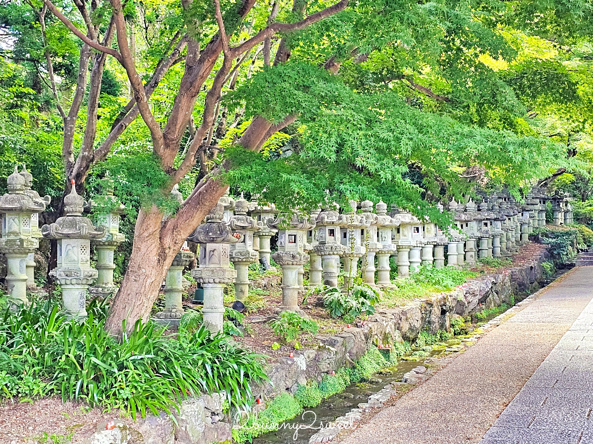 勝尾寺｜大阪近郊景點～滿滿達摩不倒翁太好拍，秋天賞楓、祈求勝運必來 @兔兒毛毛姊妹花