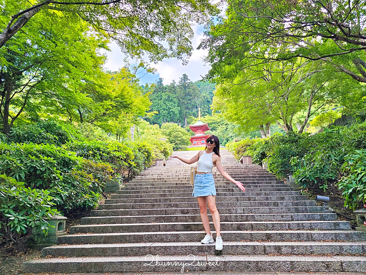 勝尾寺｜大阪近郊景點～滿滿達摩不倒翁太好拍，秋天賞楓、祈求勝運必來 @兔兒毛毛姊妹花