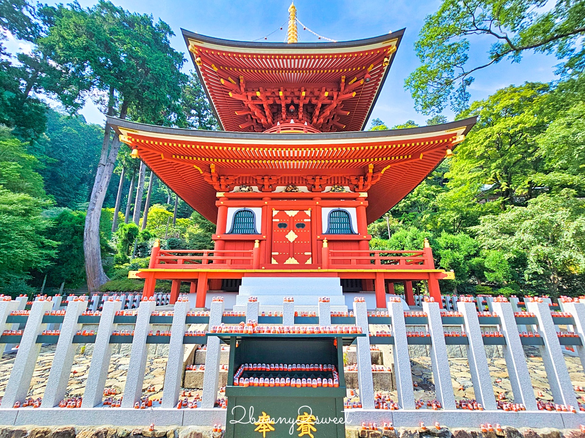 勝尾寺｜大阪近郊景點～滿滿達摩不倒翁太好拍，秋天賞楓、祈求勝運必來 @兔兒毛毛姊妹花