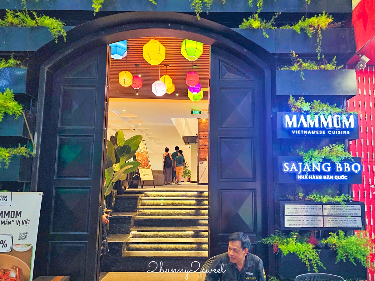 MĂMMOM restaurant-Vietnamese Cuisine｜河內精緻越式料理餐廳，優雅畫廊用餐太享受 @兔兒毛毛姊妹花