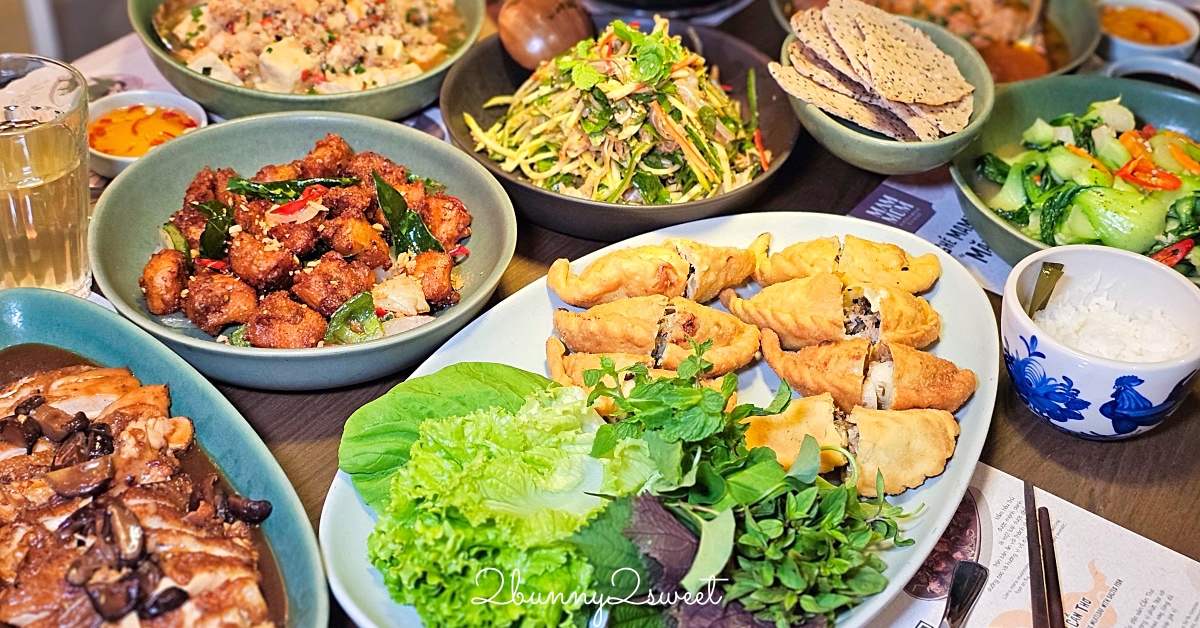 MĂMMOM restaurant-Vietnamese Cuisine｜河內精緻越式料理餐廳，優雅畫廊用餐太享受 @兔兒毛毛姊妹花