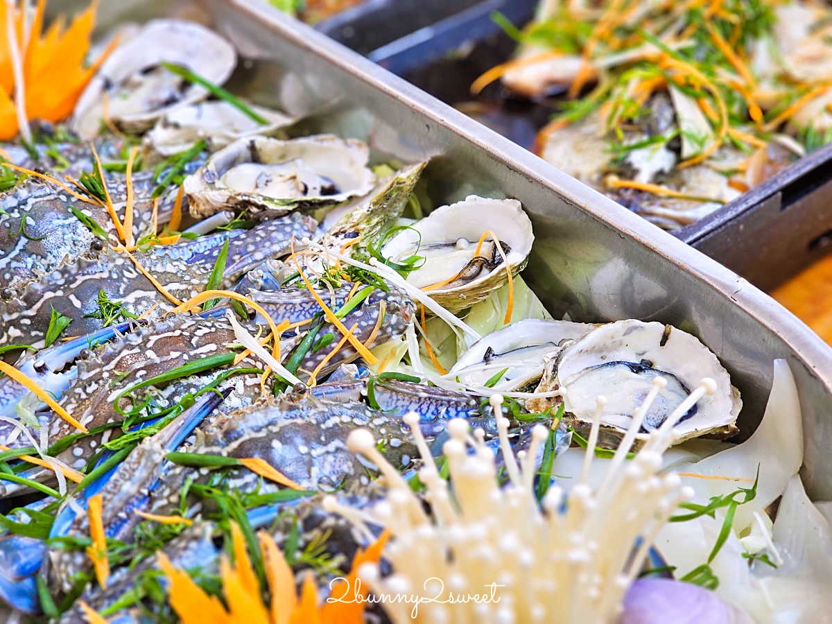 Dân Chài Quán｜越南下龍灣美食～巨無霸鋼盆海鮮火鍋，螃蟹、鮑魚、生蠔&#8230;太澎湃 @兔兒毛毛姊妹花