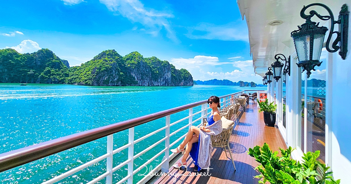 國賓號 Ambassador Signature Cruise｜北越蘭夏灣五星豪華郵輪2天1夜陽台客艙住宿體驗 @兔兒毛毛姊妹花