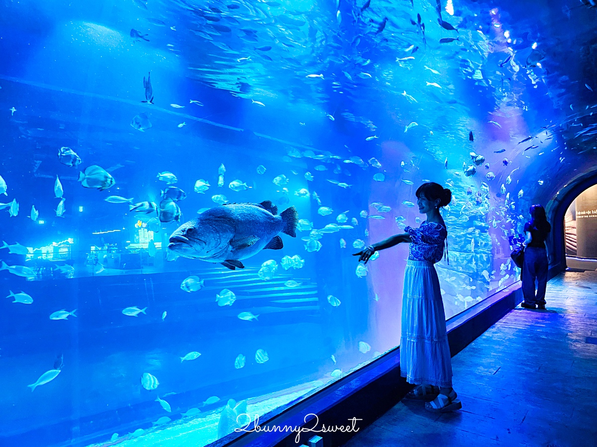 河內樂天世界水族館 Lotte World Aquarium Hanoi｜北越最新親子景點，吹冷氣探索海底世界 @兔兒毛毛姊妹花