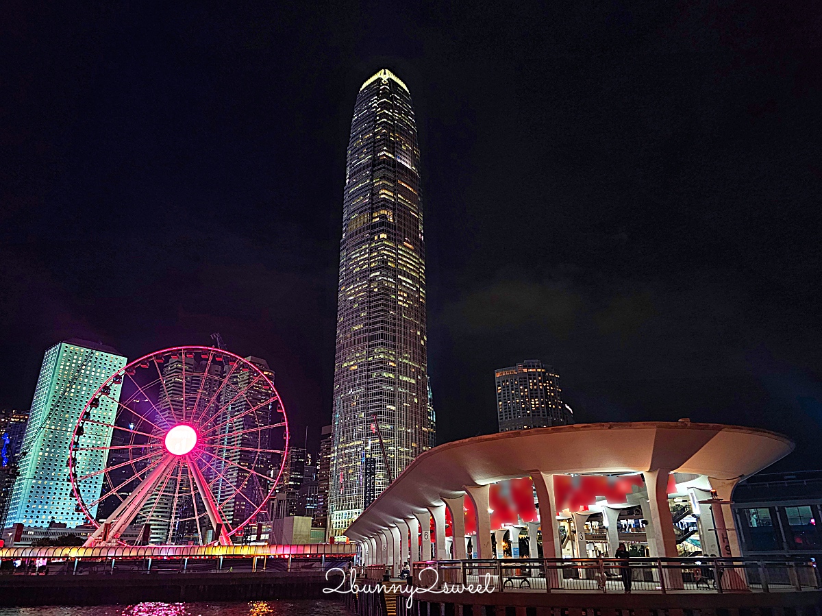 香港維多利亞港遊船「張保仔號」搭乘古典帆船在海面上欣賞「幻彩詠香江」燈光秀 @兔兒毛毛姊妹花